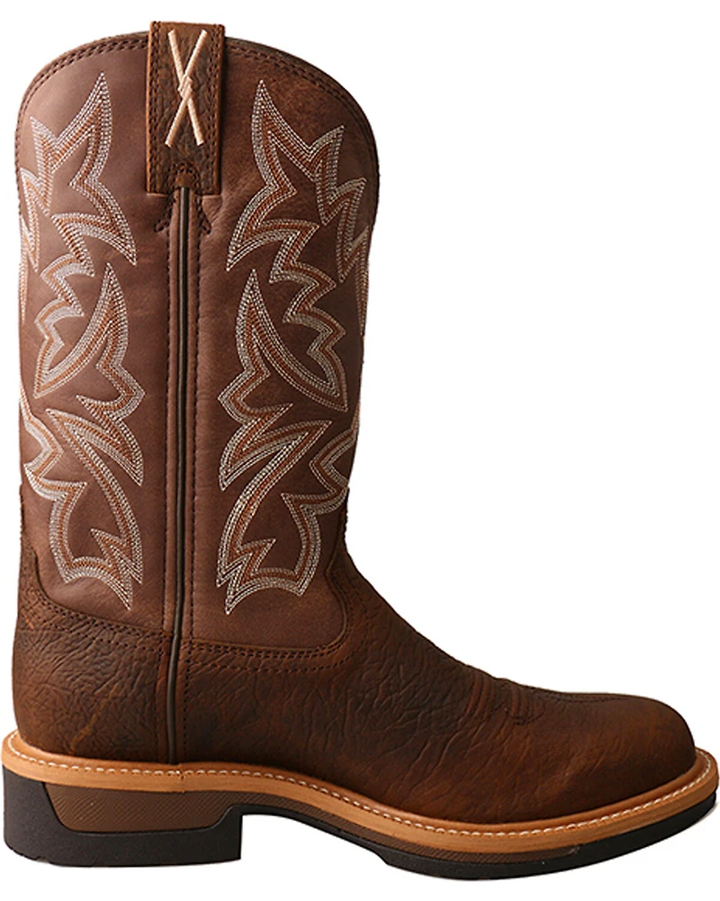 Twisted X Men's Lite Western Work Boots - Alloy Toe
