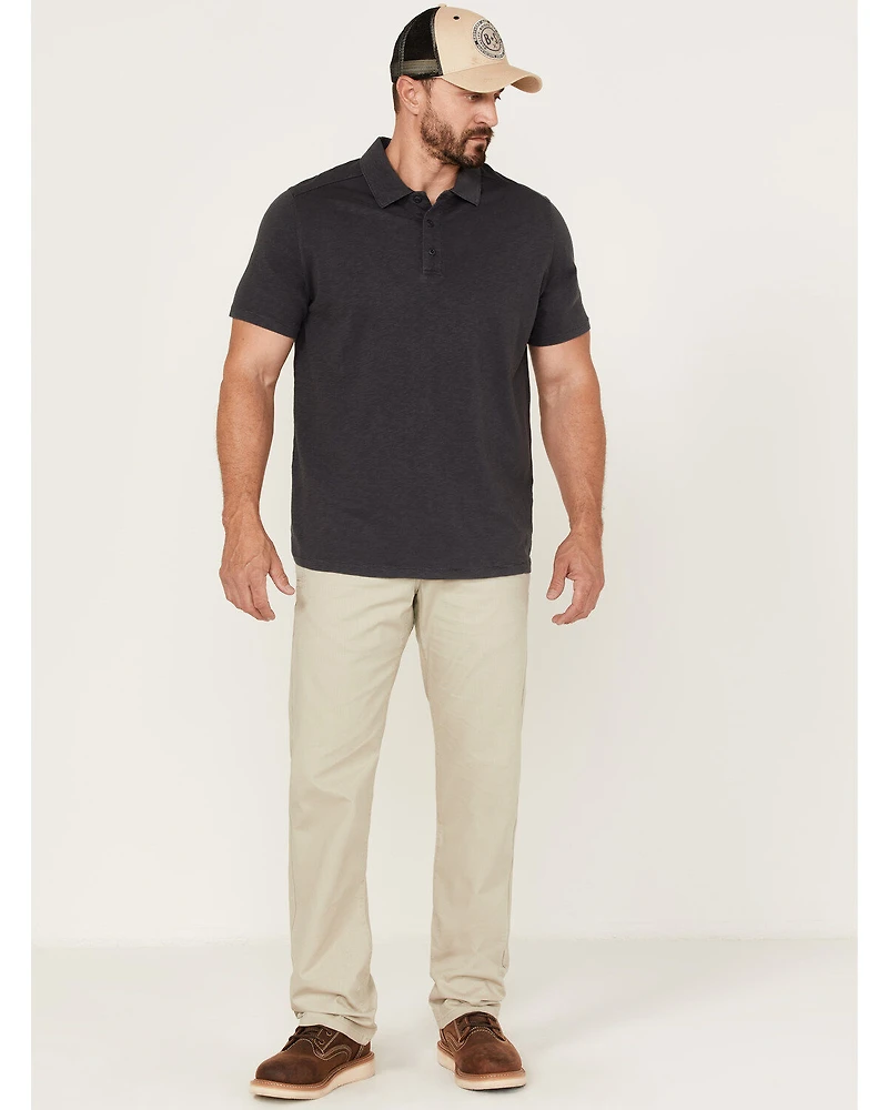 Brothers and Sons Men's Weathered Ripstop Stretch Slim Straight Pants