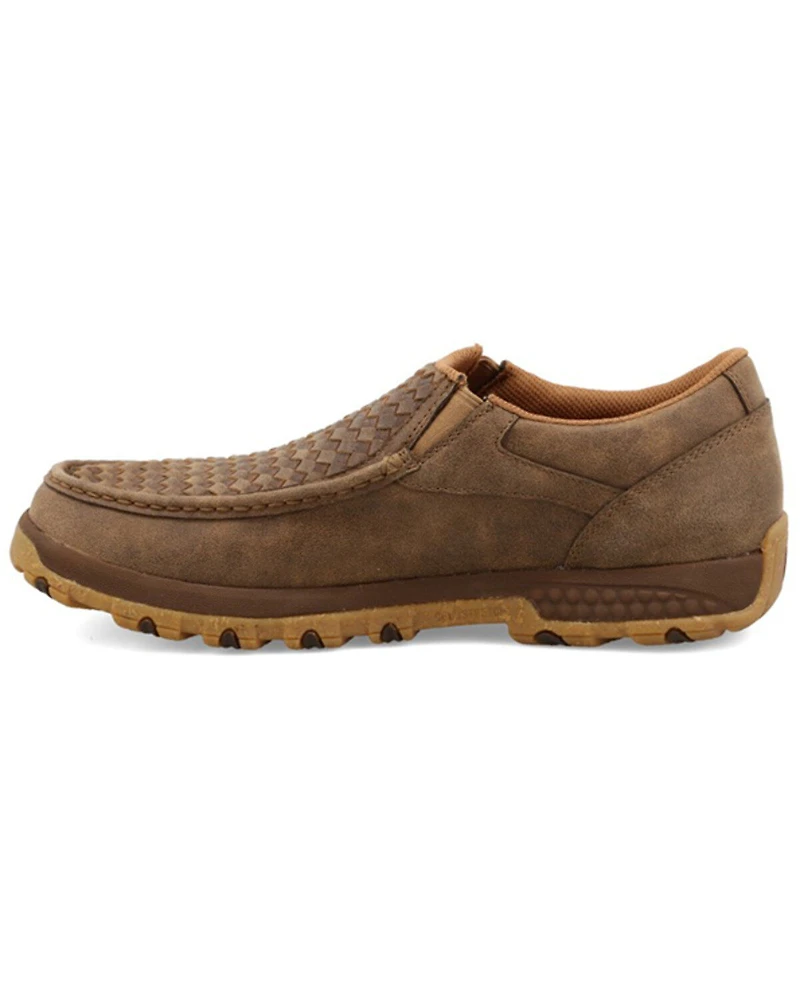 Twisted X Men's Slip-On Driving Shoe - Moc Toe
