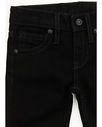 Cody James Toddler Boys' Night Rider Wash Slim Straight Jeans