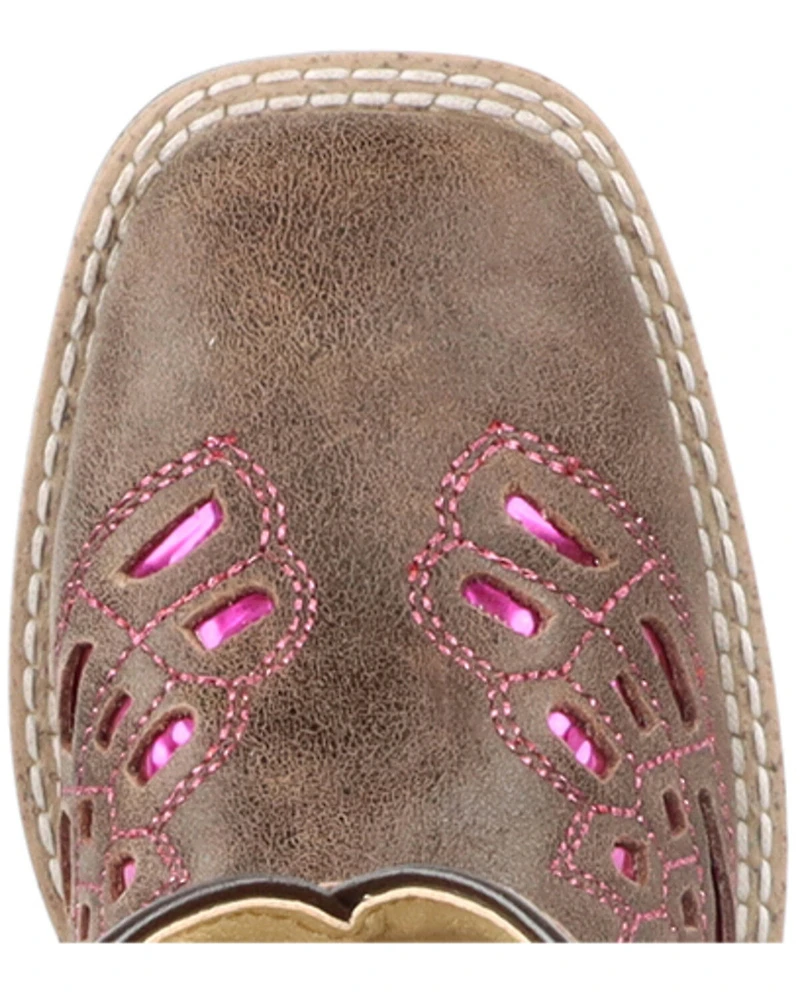 Smoky Mountain Girls' Trixie Western Boots - Broad Square Toe