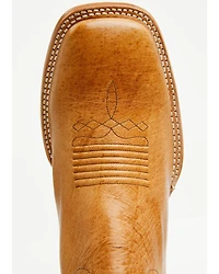 Cody James Men's Badlands Exotic Ostrich Western Boots - Broad Square Toe
