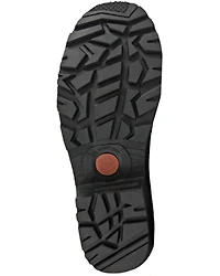 Hoss Men's Cross Cut 8" Lace-Up Waterproof Logger Work Boots - Composite Toe