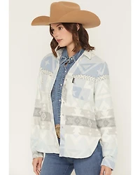 Outback Trading Co Women's Camille Southwestern Print Snap Western Shirt