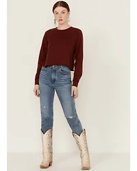 Shyanne Women's Cropped Terry Sweatshirt
