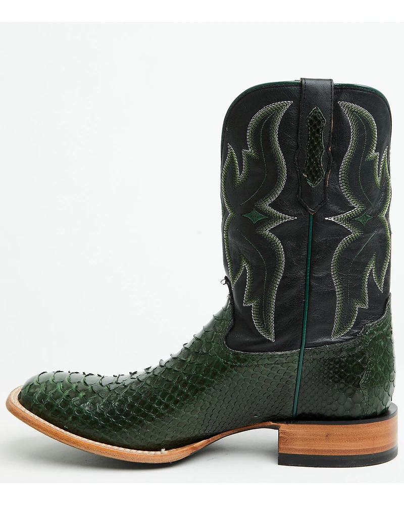 Cody James Men's Exotic Python Western Boots - Broad Square Toe