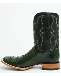 Cody James Men's Exotic Python Western Boots - Broad Square Toe