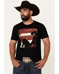 Cody James Men's Cowboy Skeleton Short Sleeve Graphic T-Shirt