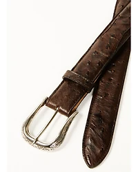 Cody James Black 1978™ Men's Exotic Full-Quill Ostrich Belt