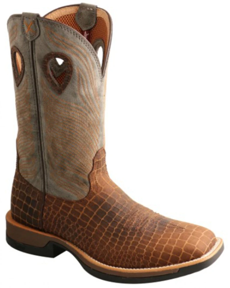Twisted X Men's Tech Western Boots - Broad Square Toe