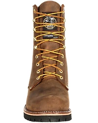 Georgia Boot Men's Waterproof Insulated Logger Work Boots - Steel Toe