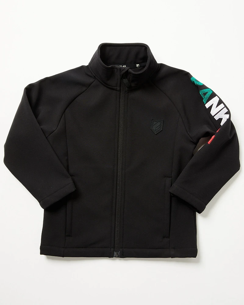 RANK 45® Toddler Boys' Mexico Flag Seal Softshell Jacket