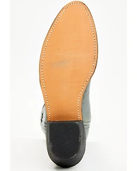 Laredo Men's Lizard Print Wingtip Western Boots - Round Toe