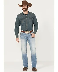 Cody James Men's Montoya Wash Jackson Slim Straight Stretch Denim Jeans
