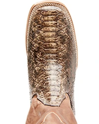 Cody James Men's Exotic Python Western Boots - Broad Square Toe