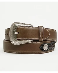 Nocona Men's Ribbon Concho Western Belt