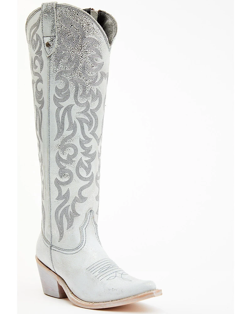 Liberty Black Women's Allie Nite Life Embroidered Tall Western Boots - Snip Toe