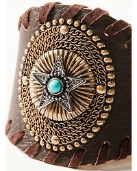 Idyllwind Women's Abernathy Leather Cuff Bracelet