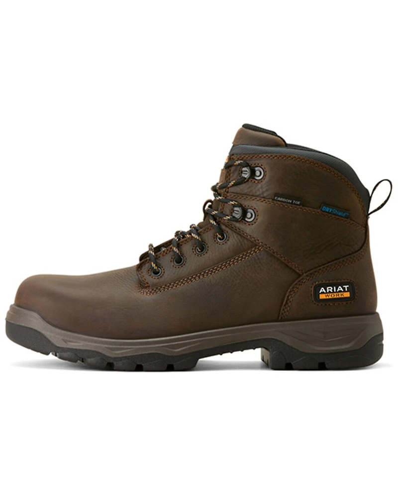 Ariat Men's Turbo Duratread 6" Waterproof Work Boots - Carbon Toe
