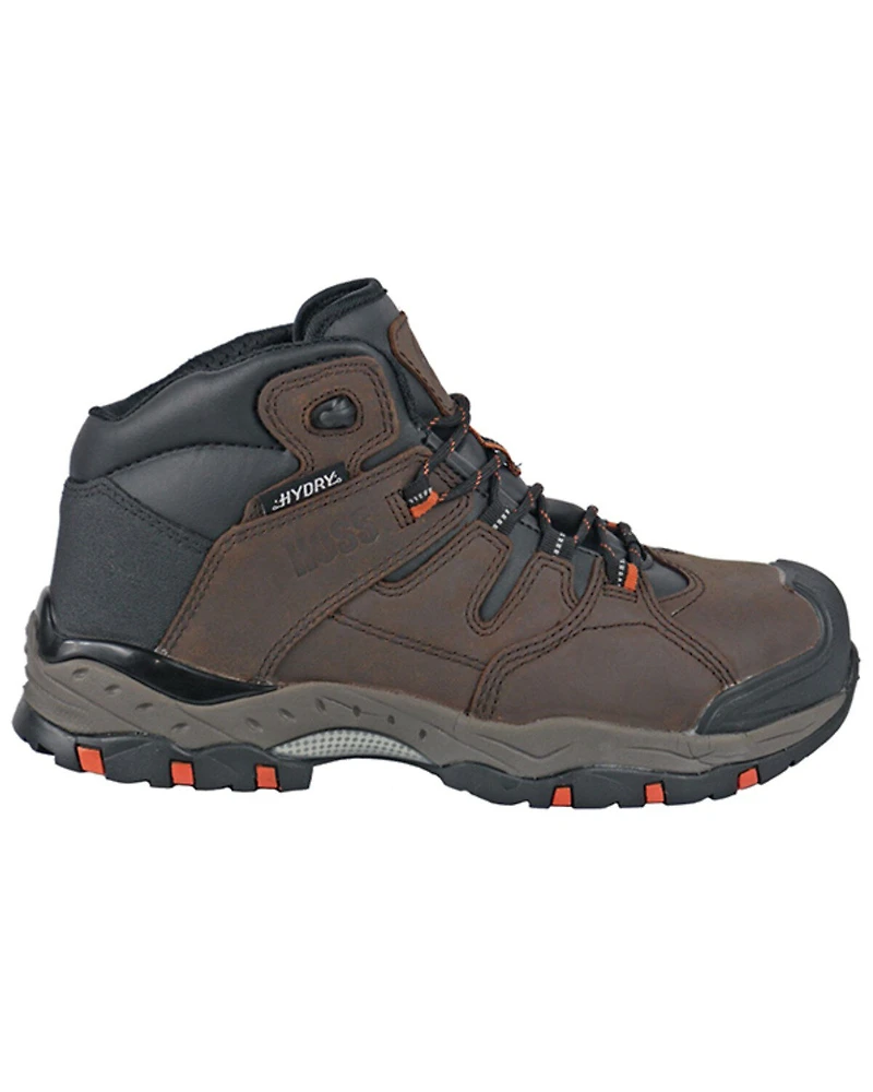 Hoss Men's Tracker Lace-Up Waterproof Work Boots - Composite Toe