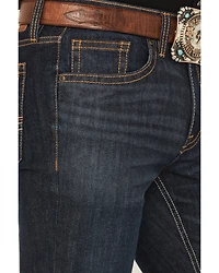 Cody James Men's Night Hawk Wash Duke Relaxed Bootcut Stretch Denim Jeans