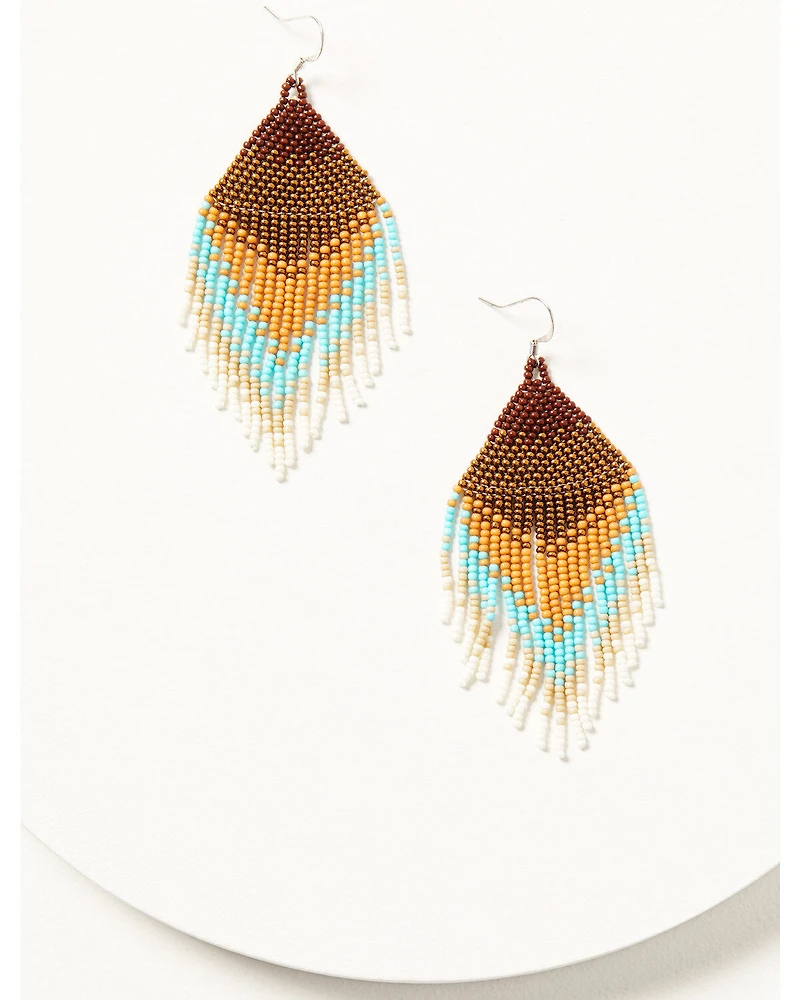 Idyllwind Women's Copperlily Seed Bead Earrings