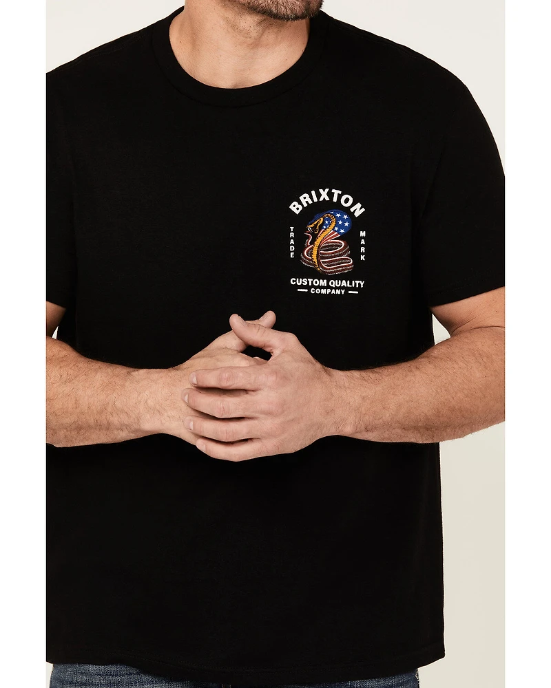 Brixton Men's Boot Barn Exclusive Americobra Short Sleeve Graphic T-Shirt
