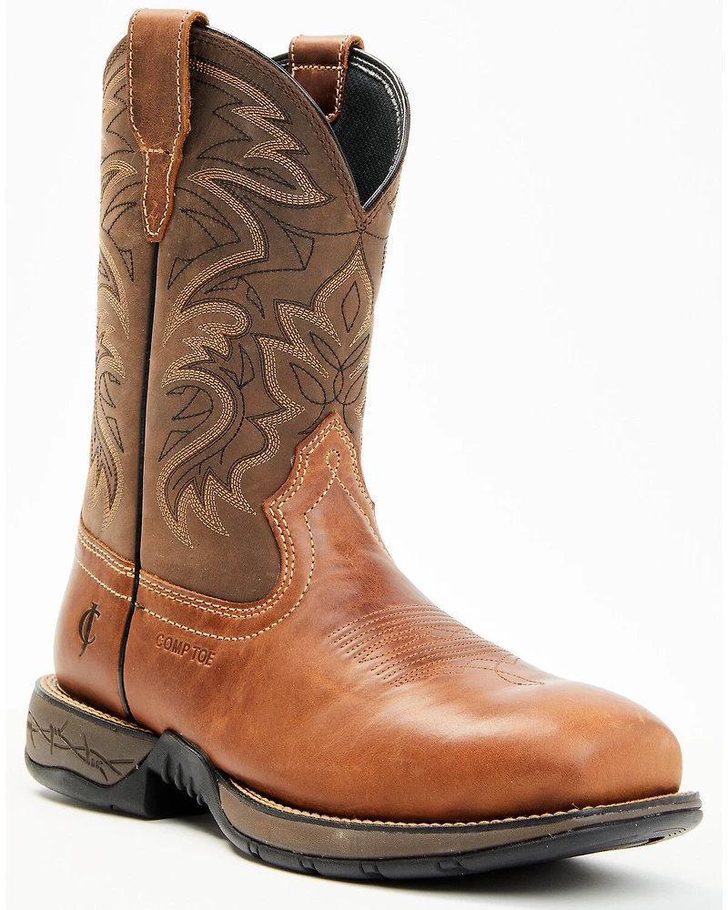 Cody James Men's 11" Xero Gravity Lite Pull-On Work Boots - Composite Toe