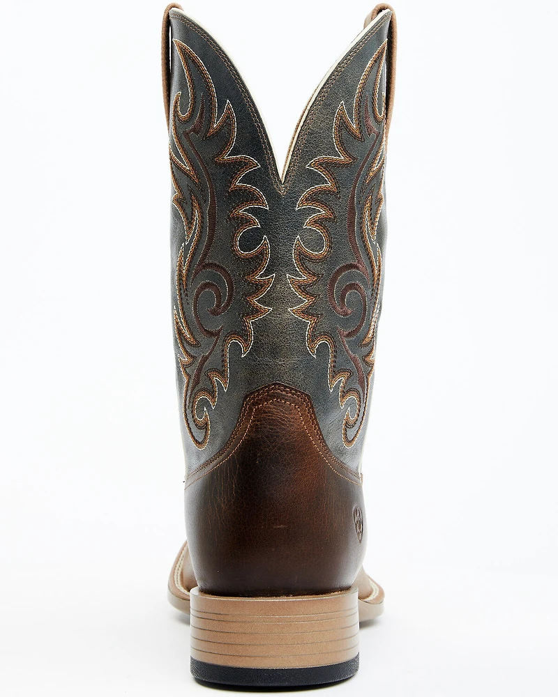 Ariat Men's Lasco Ultra Light Western Performance Boots - Broad Square Toe