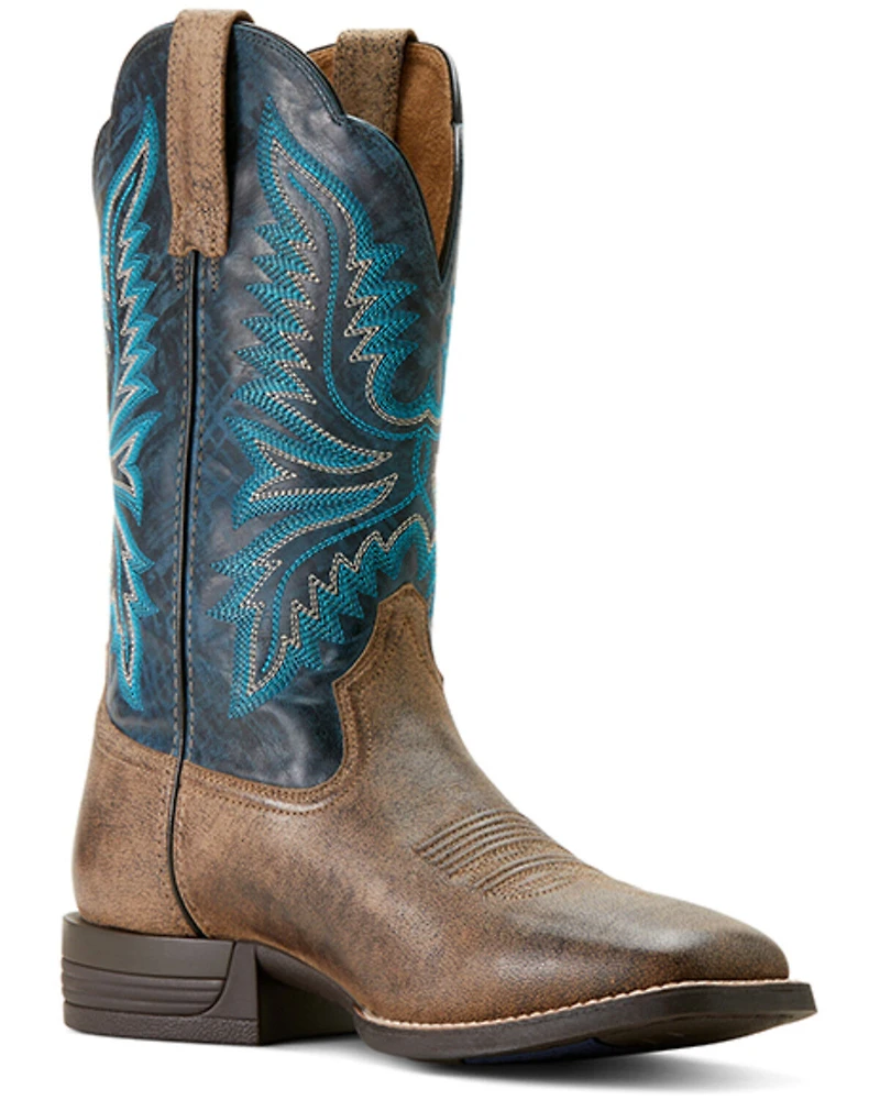 Ariat Men's Brush Creek Performance Western Boots - Broad Square Toe