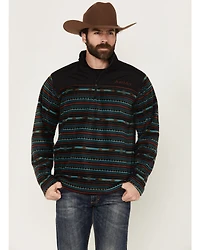 Ariat Men's Basis 2.0 Southwestern Striped 1/4 Zip Pullover