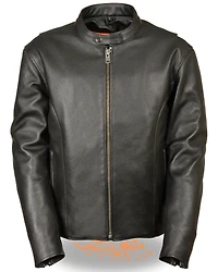 Milwaukee Leather Men's 4X Classic Scooter Jacket