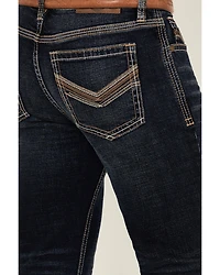 Cody James Men's Night Ranger Wash Wyatt Slim Bootcut Stretch Denim Jeans