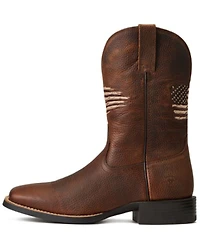 Ariat Men's Cliff Sport All Country Western Performance Boots - Broad Square Toe