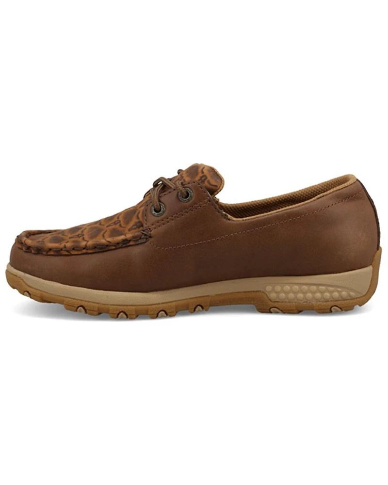 Twisted X Women's Boat Shoe Driving Mocs
