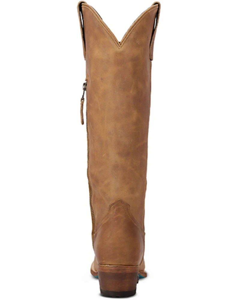 Lane Women's Plain Jane Tall Western Boots - Round Toe