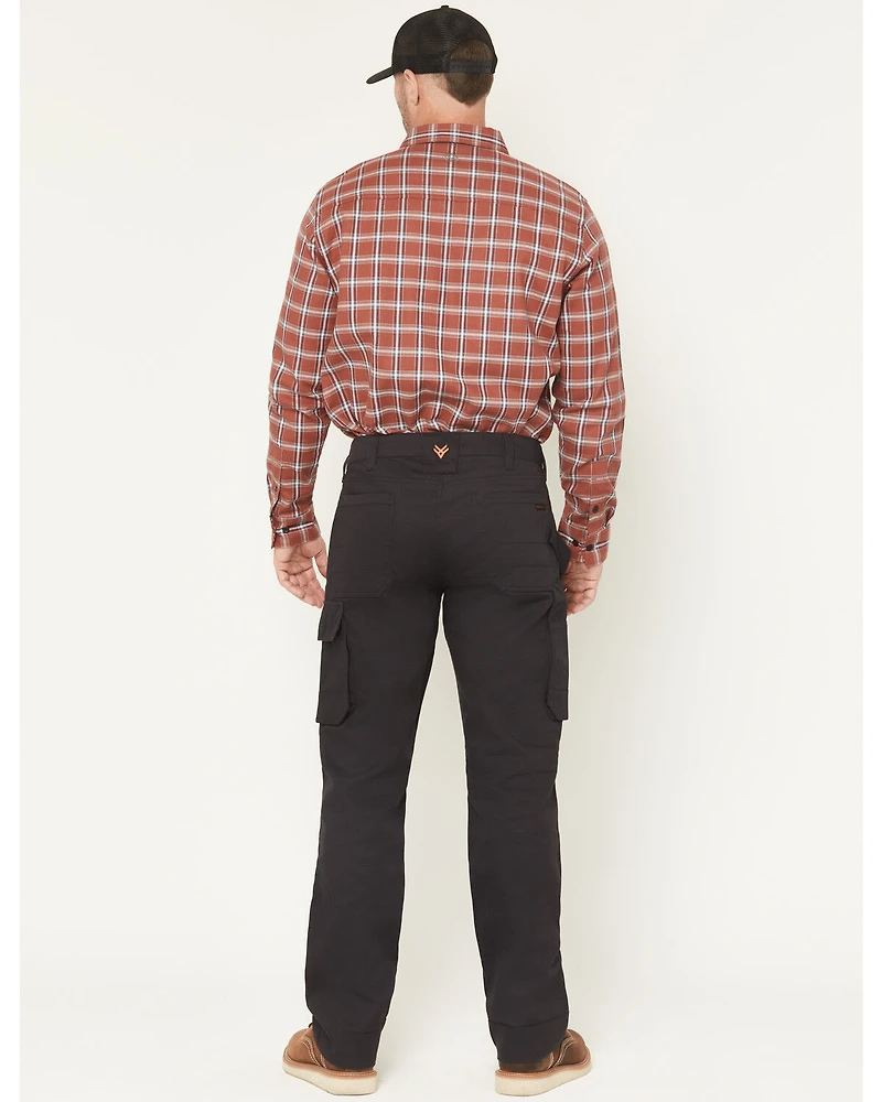 Hawx Men's FR Nail Biter Straight Solid Canvas Utility Pants