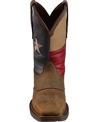 Rebel by Durango Men's Steel Toe Texas Flag Western Boots