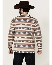 Rock & Roll Denim Men's Striped 1/4 Zip Pullover