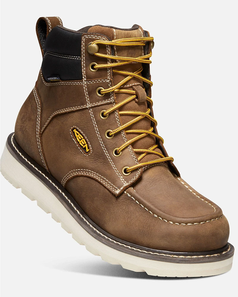 Keen Men's Cincinnati 6" Waterproof Boots - Round Toe