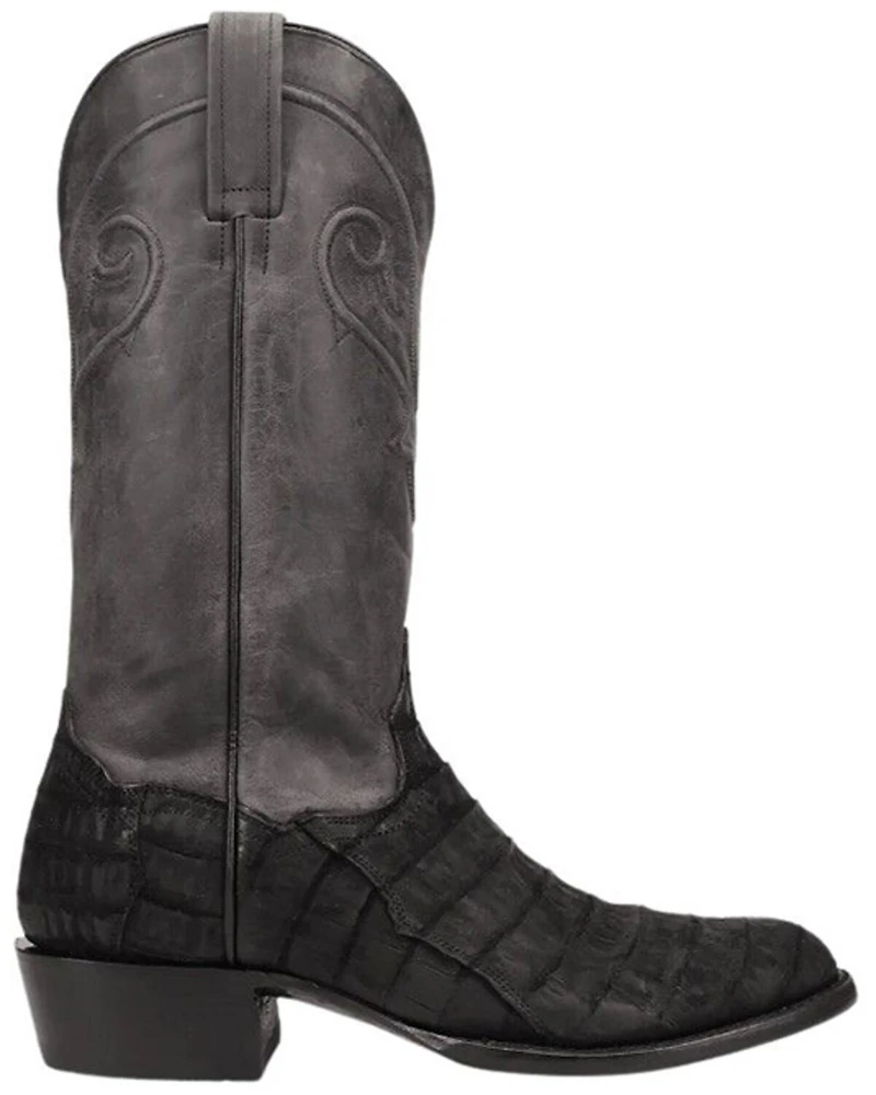 Dan Post Men's Makara Exotic Caiman Western Boots - Round Toe