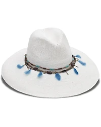 Nikki Beach Women's Dara Straw Western Fashion Hat