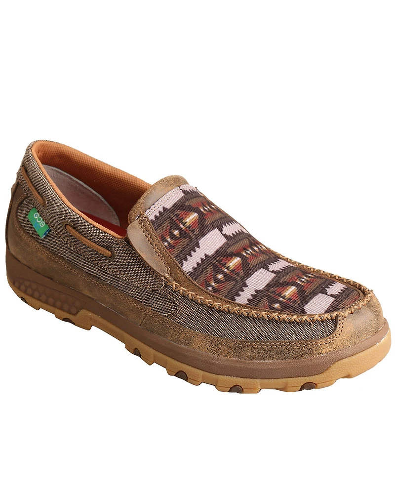 Twisted X Men's CellStretch Driving Shoes - Moc Toe