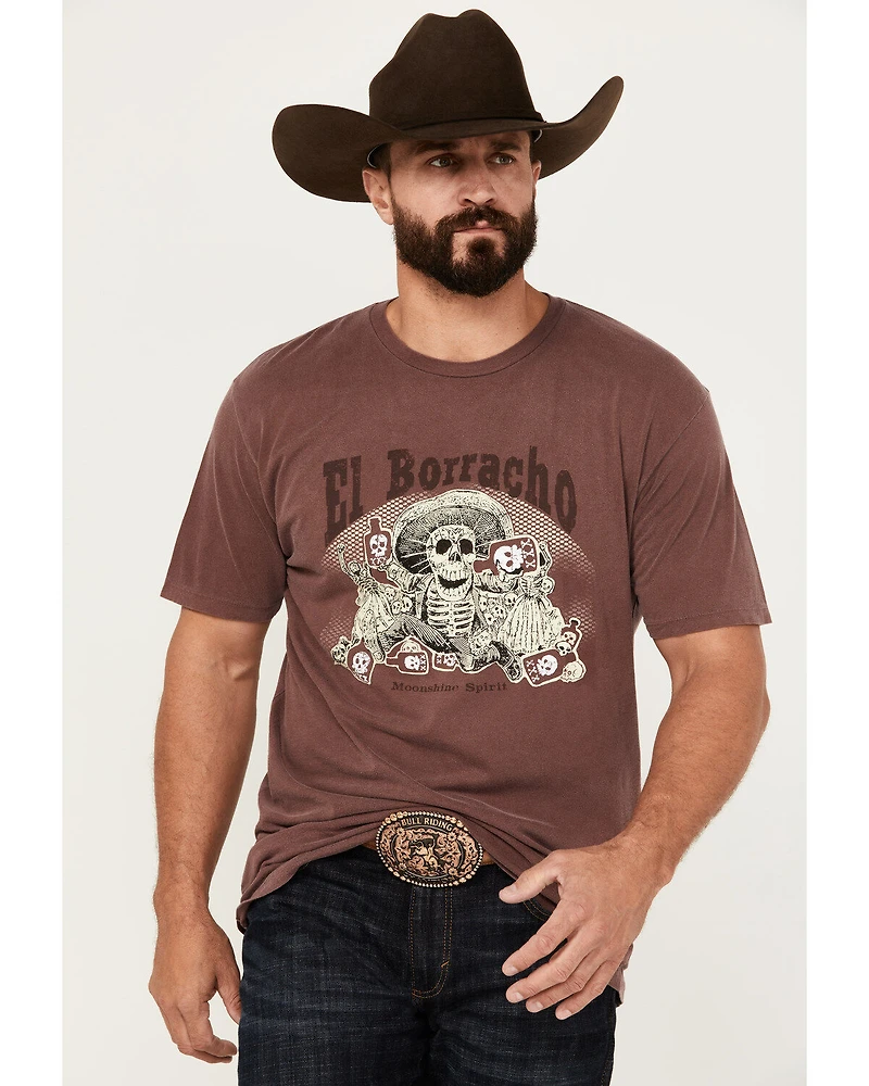 Moonshine Spirit Men's El Borracho Short Sleeve T-Shirt