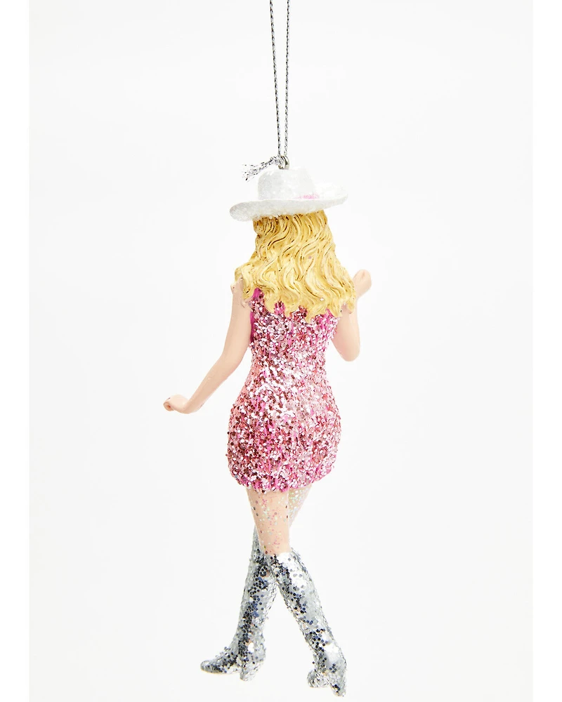 Kurt Adler Women's Nashville Cowgirl Ornament