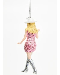Kurt Adler Women's Nashville Cowgirl Ornament