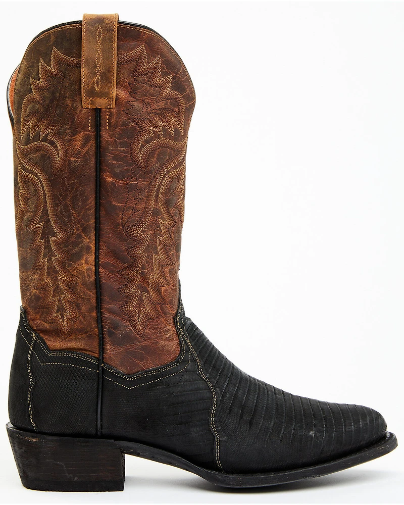 Dan Post Men's Winston Exotic Teju Lizard Western Boots - Round Toe