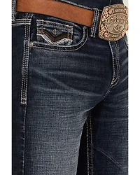 Cody James Men's Moonbeam Wash Jackson Slim Straight Stretch Denim Jeans