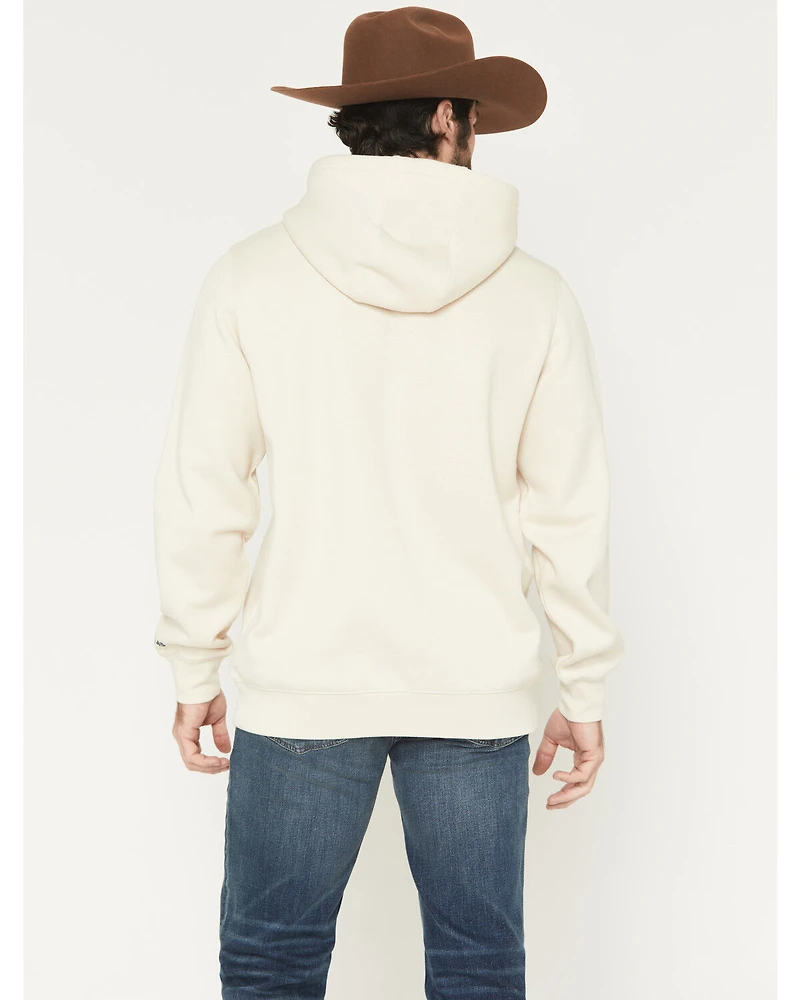 RANK 45® Men's Bono Embroidered Hooded Sweatshirt