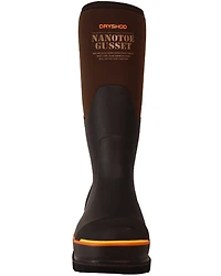 Dryshod Men's Protective Gusset Waterproof Rubber Boots - Nano Toe